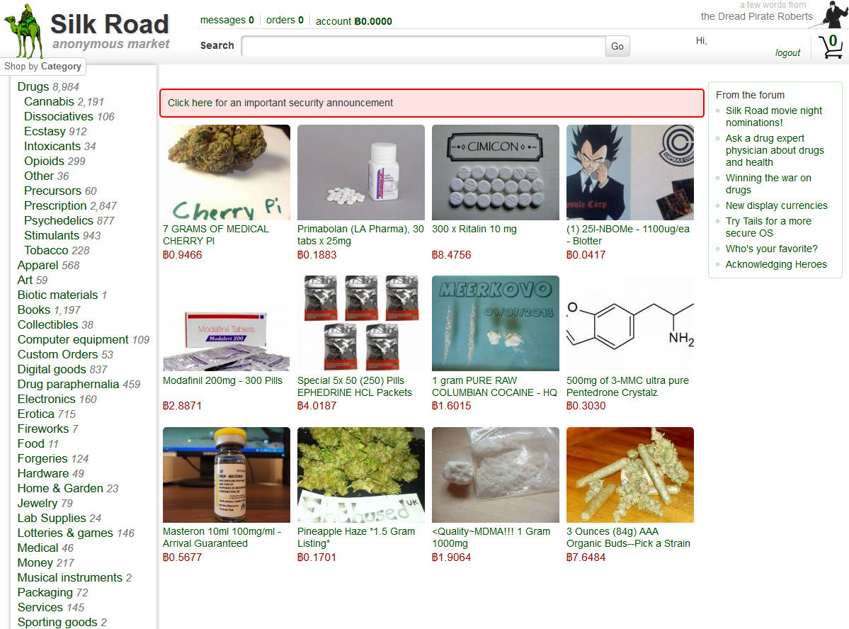 Kraken marketplace
